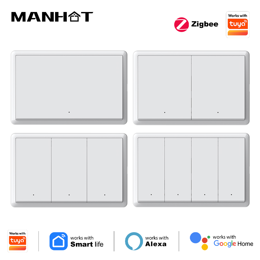 Smart Home Life - 맨핫 스마트 지그비 스위치, 중성선 필요