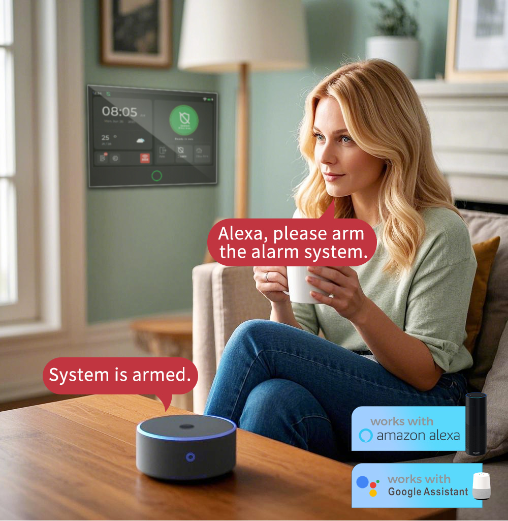 Smart Home Remote Control - 2026년형 2025 스마트 홈 알람 시스템