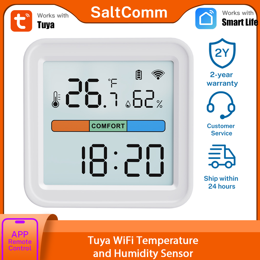 Smart Home Life - Tuya 새로운 WiFi 온도 습도 센서