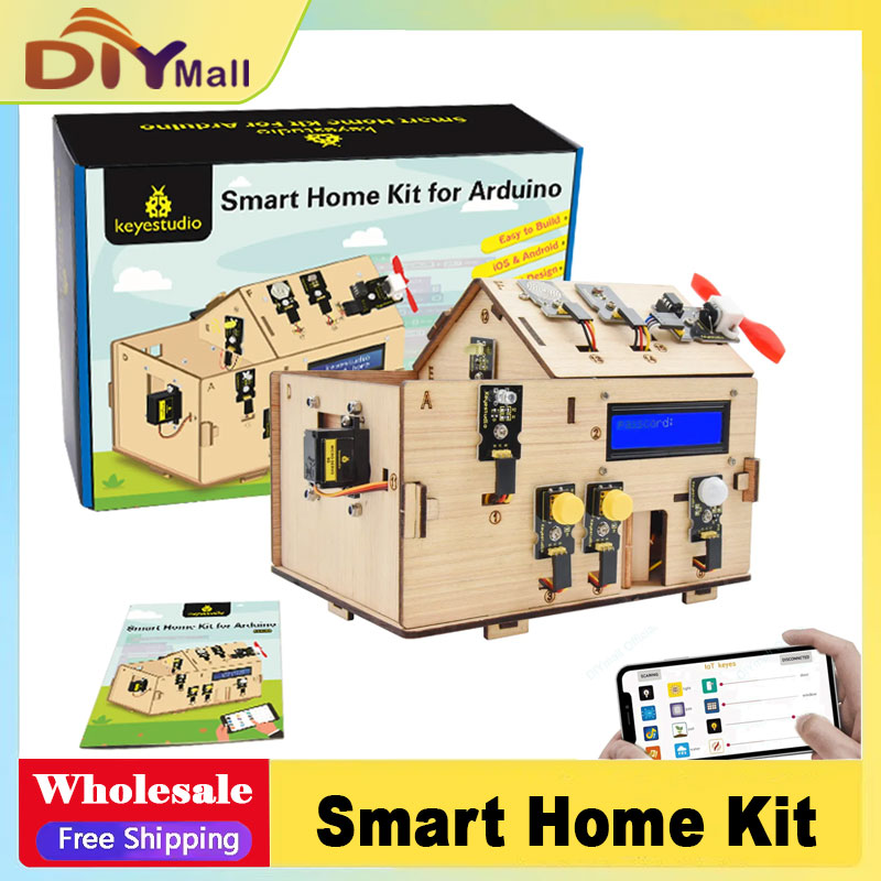 Smart Home Diy - 키이스튜디오 스마트 IoT 홈 키트 플러스