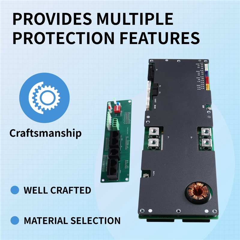 Smart Home Energy Management - [NEW!A25P】 JK-PB2A16S 20P Lifepo4 Li-인버터 BMS
