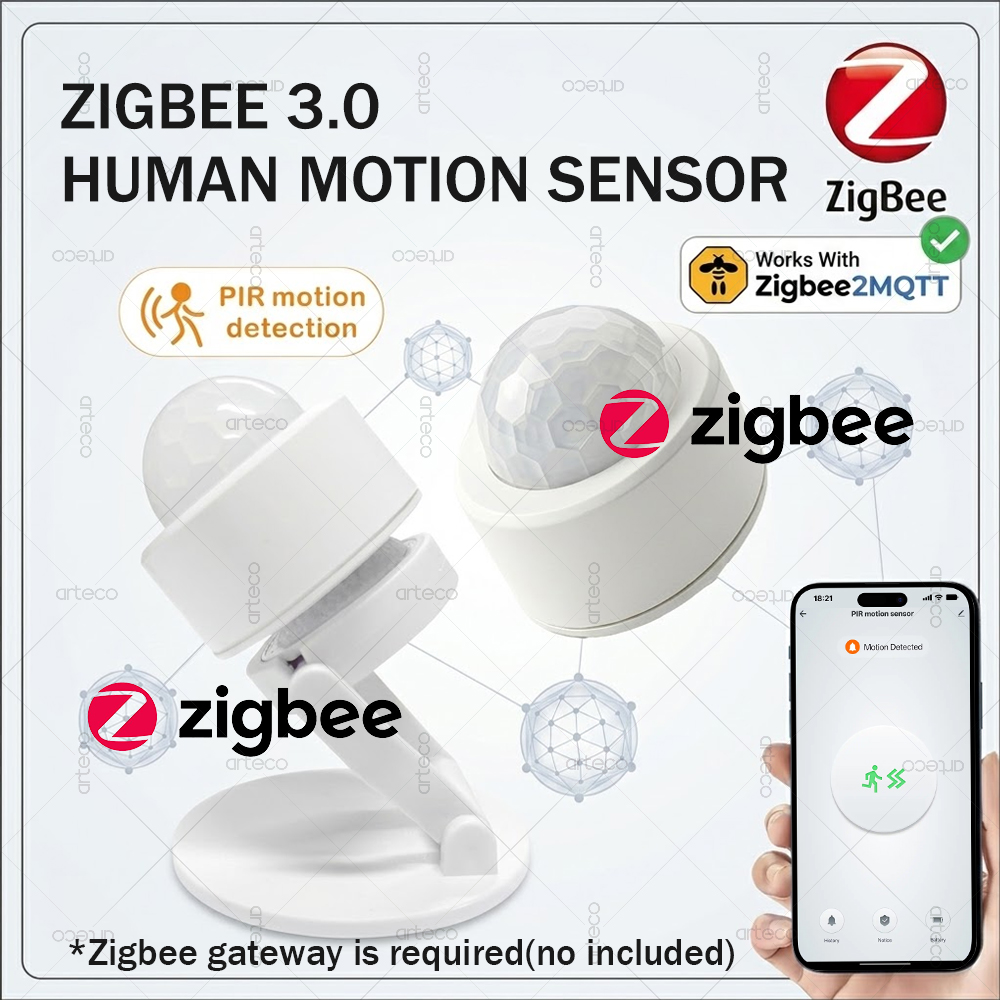 Smart Home Assistant - Zigbee 3.0 미니 PIR 모션 센서