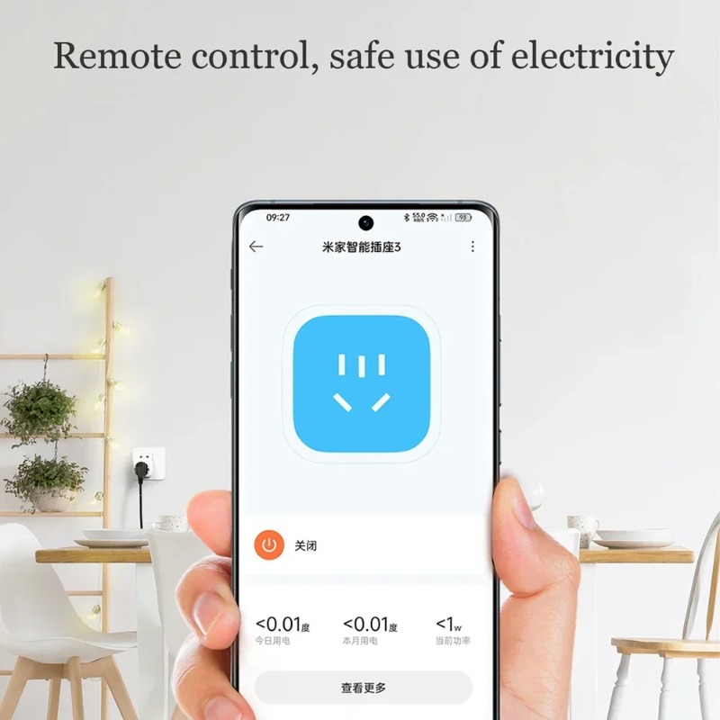 Smart Home Xiaomi App - 샤오미 미지아 스마트 소켓 3 WIFI