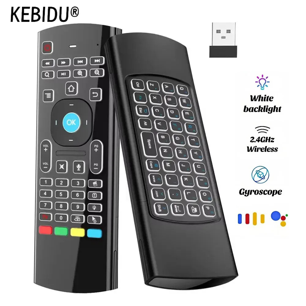 Smart Home Keyboard - 2.4GHz MX3 에어 마우스 무선 미니