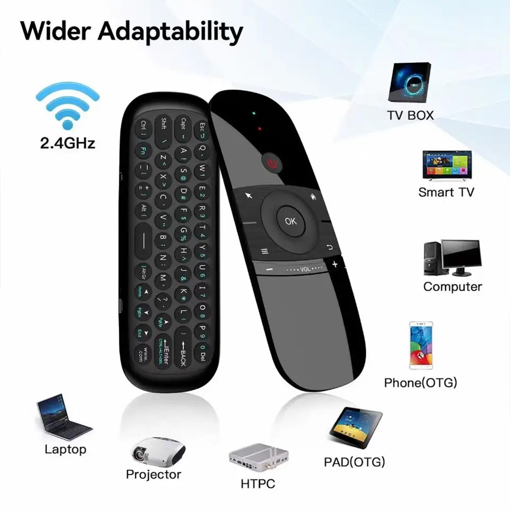 MRSVI W1 에어 마우스 키보드 2.4G 무선 리모 - Smart Home Keyboard 리뷰 및 가격