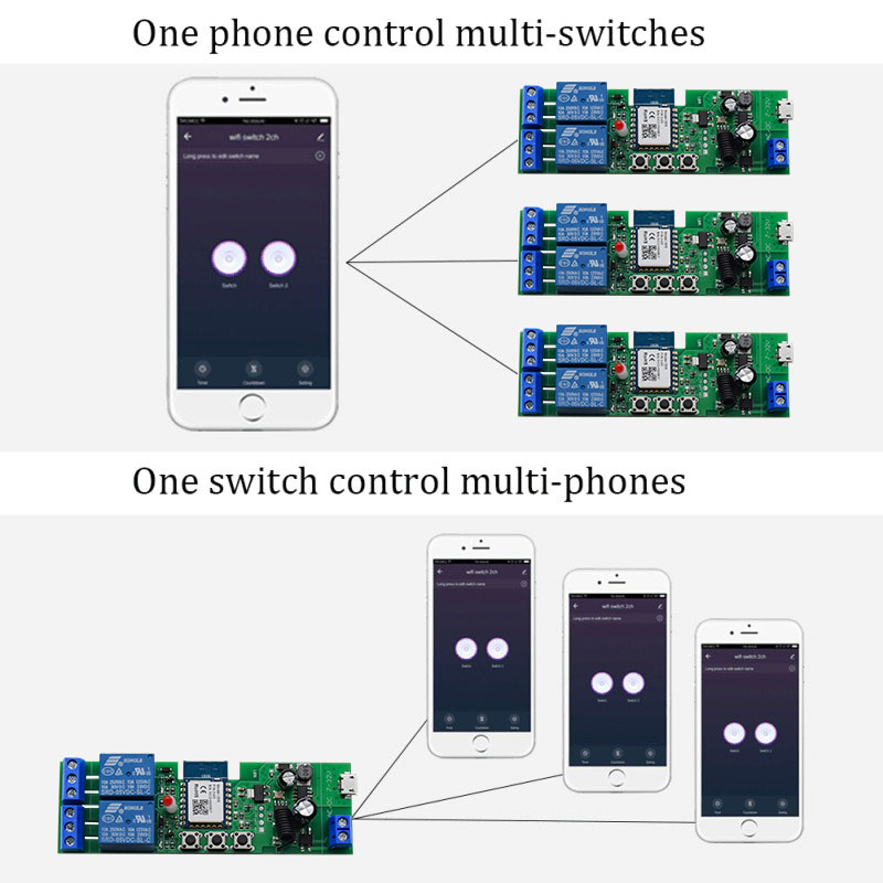 Tuya 스마트 Wifi 스위치 모듈 5V 12V 32 - Smart Home Diy 리뷰 및 가격