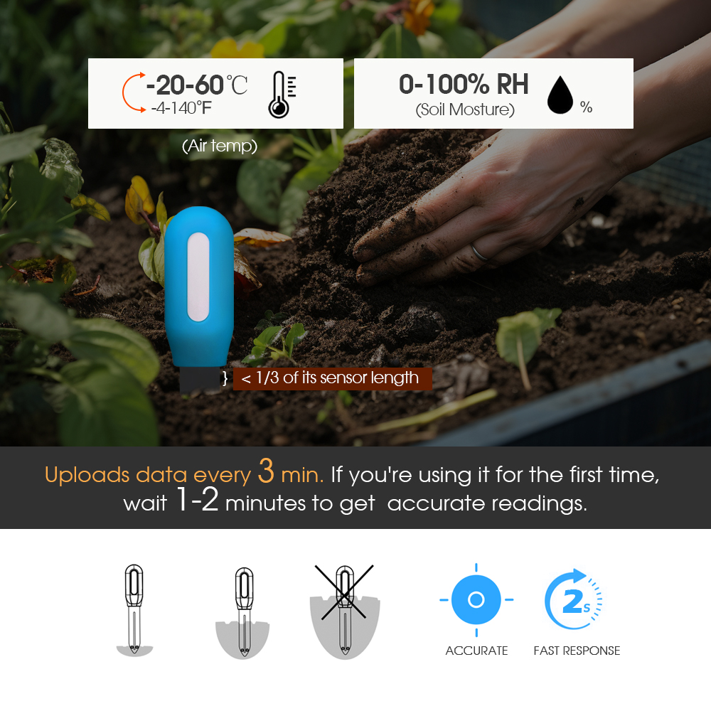 1PCS 투야 지그비 토양 센서 습도 온도 수분 감지기 - Smart Home Assistant 리뷰 및 가격