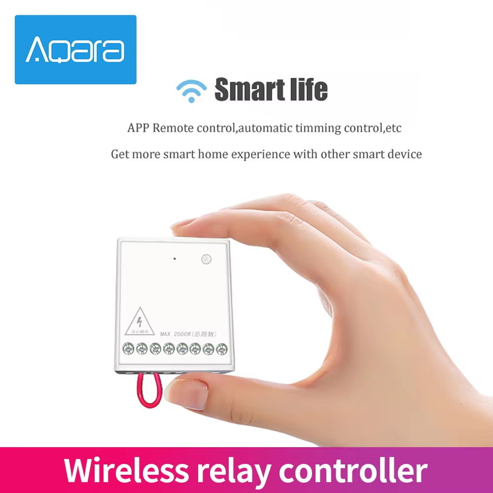 오리지널 아카라 양방향 제어 모듈 릴레이 스위치 컨트롤 - Smart Home Xiaomi App 리뷰 및 가격