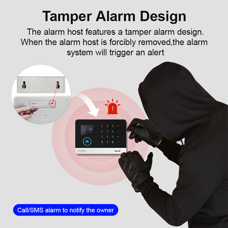 PGST WIFI GSM 스마트 홈 보안 경보 시스템은 - Smart Home Keyboard 리뷰 및 가격