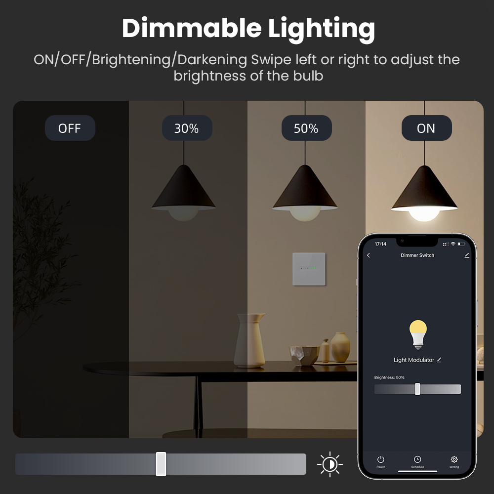 AVATTO WiFi 1/2 Gang 스마트 디머 스위 - Smart Home Life 리뷰 및 가격