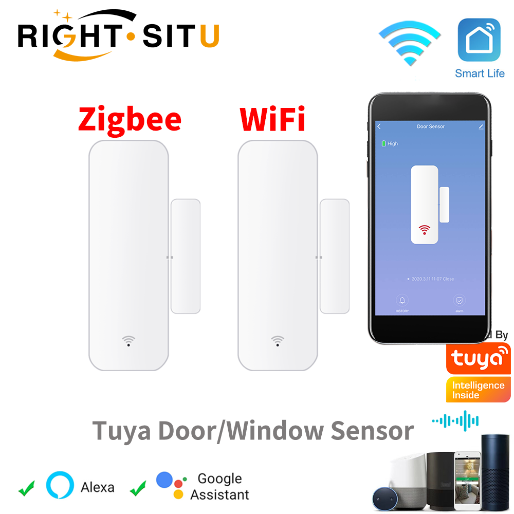 Tuya WiFi Zigbee 도어 윈도우 센서 스마트 - Smart Home Life 리뷰 및 가격