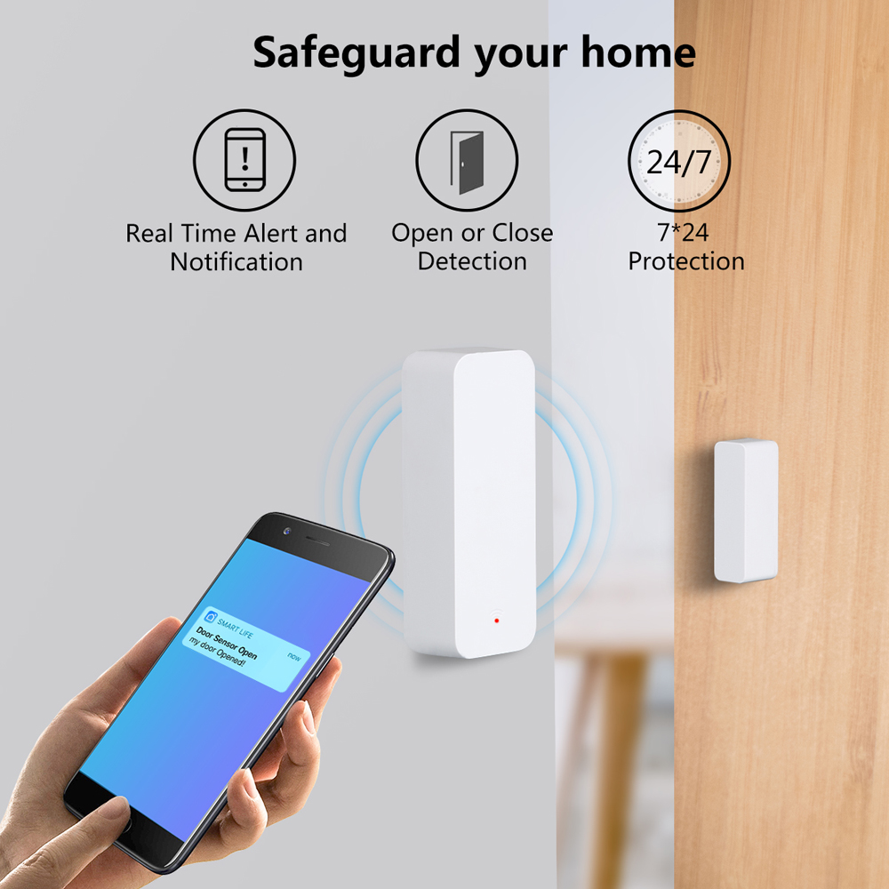 Tuya WiFi Zigbee 도어 윈도우 센서 스마트 - Smart Home Life 리뷰 및 가격