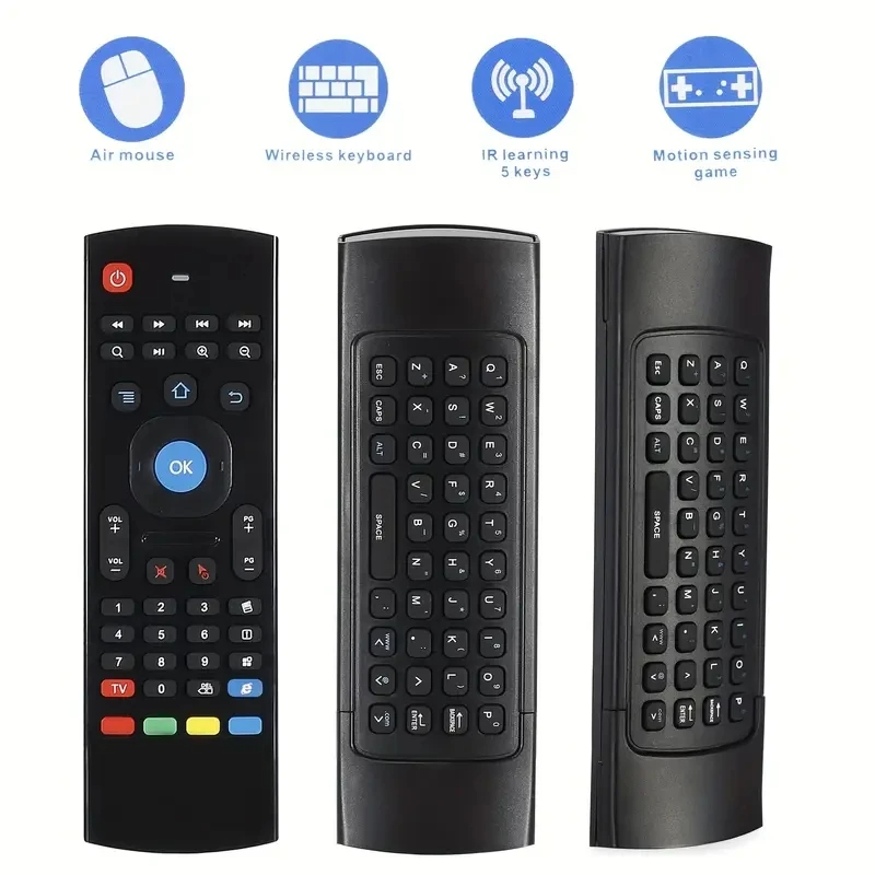 에어 마우스 무선 미니 키보드 원격 제어 MX3 2.4 - Smart Home Keyboard 리뷰 및 가격