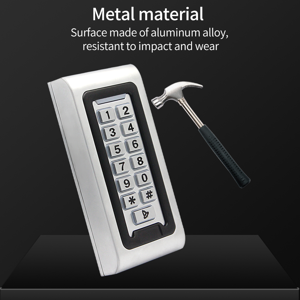 야외 IP68 금속 액세스 제어 키패드 독립형 와이파이 - Smart Home Keyboard 리뷰 및 가격