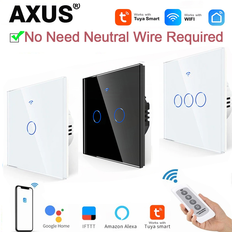 AXUS EU WiFi 스마트 조명 스위치, 중성선 필 - Smart Home Life 리뷰 및 가격