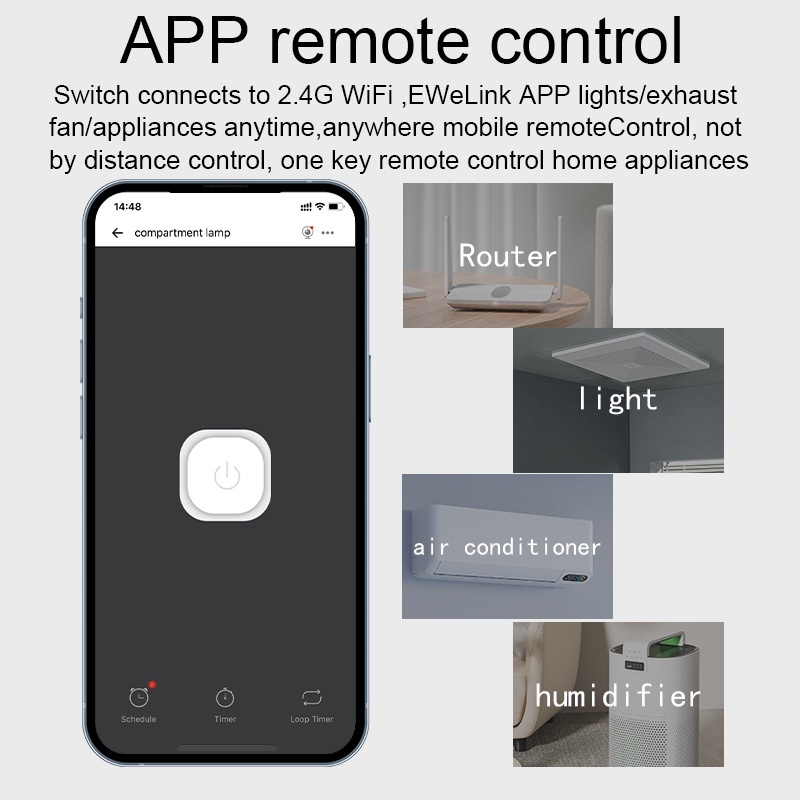 이웰링크 WiFi 스마트 스위치 미니 16A 릴레이 스 - Smart Home Diy 리뷰 및 가격