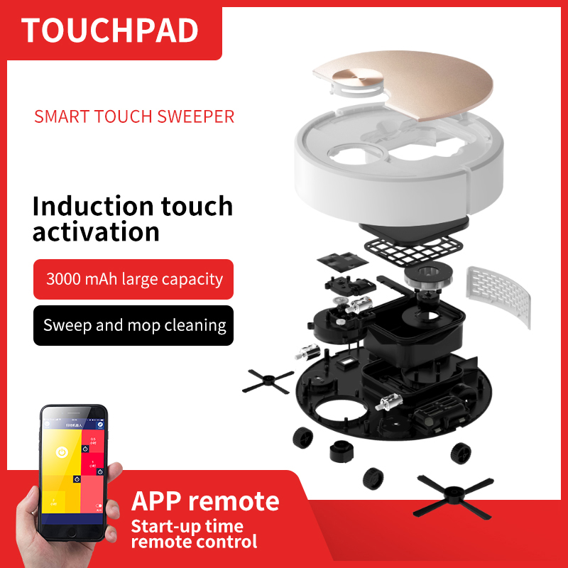 새로운 ES06 APP 무선 로봇 스마트 원격 제어 진 - Smart Home Floor Plan 리뷰 및 가격