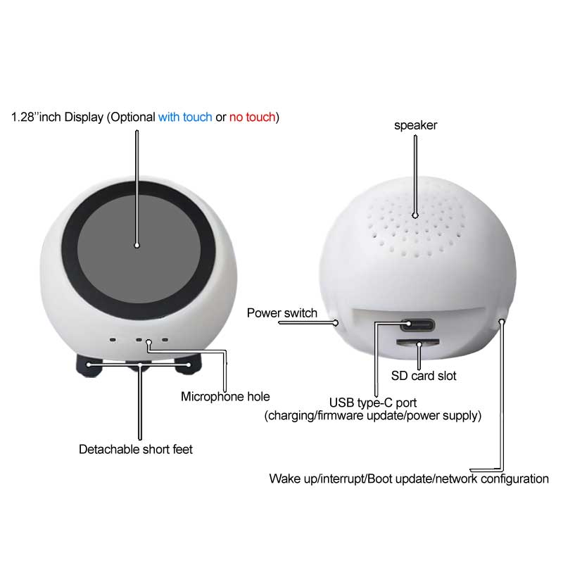 ESP32 S3 1.28 인치 N16R8 개발 보드 D - Smart Home Assistant 리뷰 및 가격