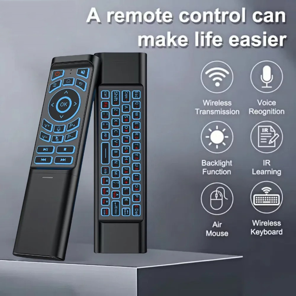 스마트 리모컨 에어 마우스 음성 자이로스코프 7색 백라 - Smart Home Keyboard 리뷰 및 가격