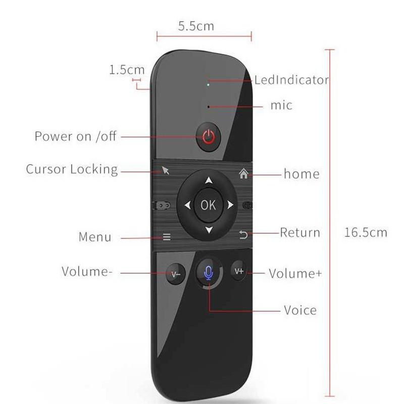 M8 에어 마우스 음성 리모컨 휴대용 2.4G 무선 미 - Smart Home Keyboard 리뷰 및 가격