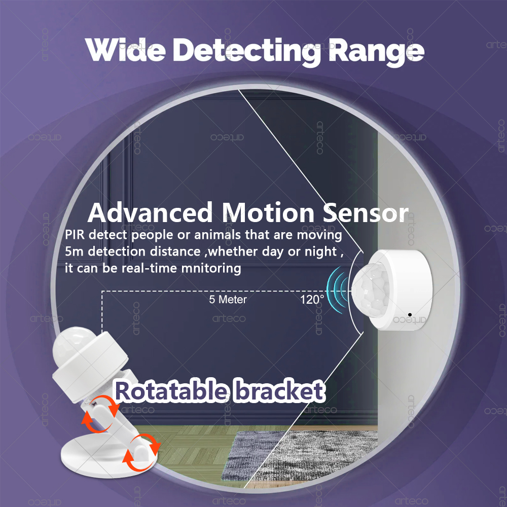 Zigbee 3.0 미니 PIR 모션 센서 인체 적외선 - Smart Home Assistant 리뷰 및 가격