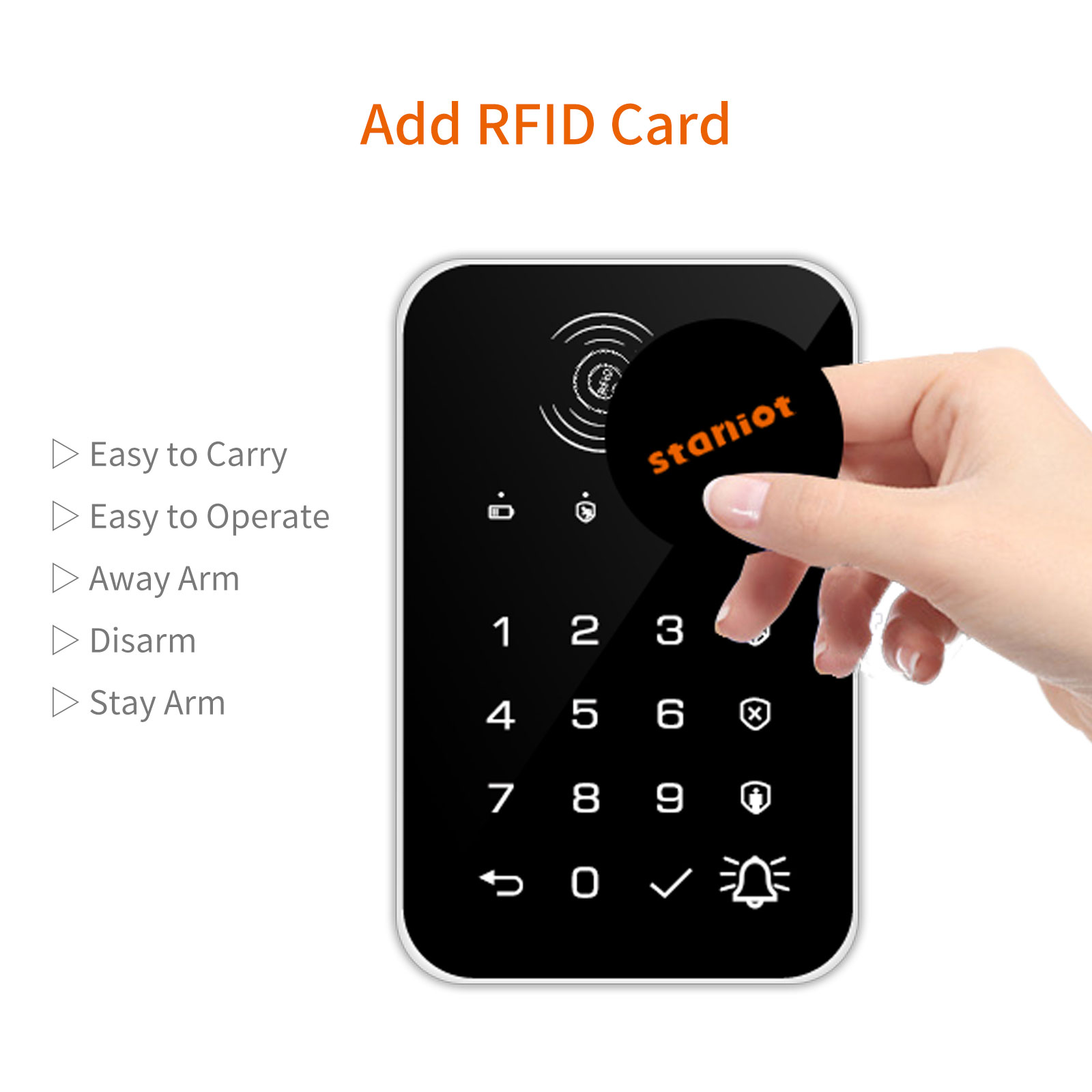 Staniot 433Mhz 무선 터치 키보드 2Pcs  - Smart Home Keyboard 리뷰 및 가격