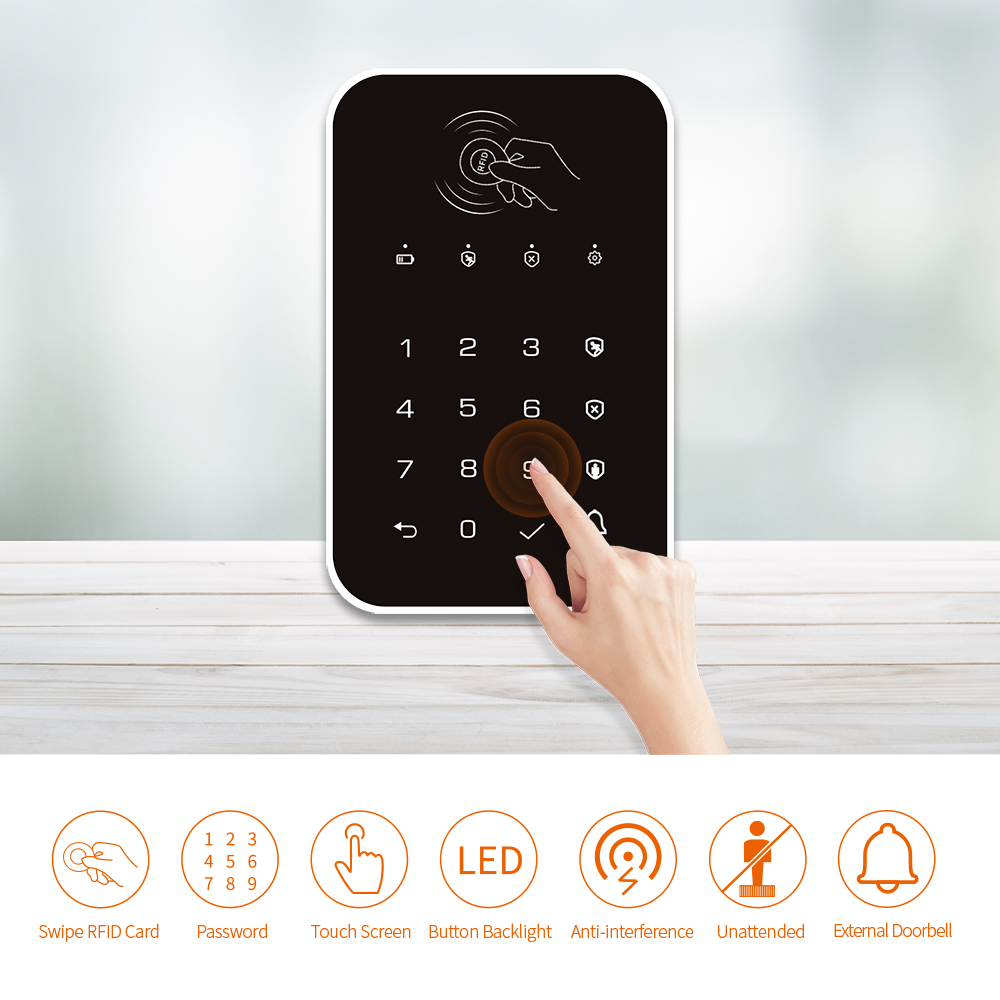 Staniot 433Mhz 무선 터치 키보드 2Pcs  - Smart Home Keyboard 리뷰 및 가격