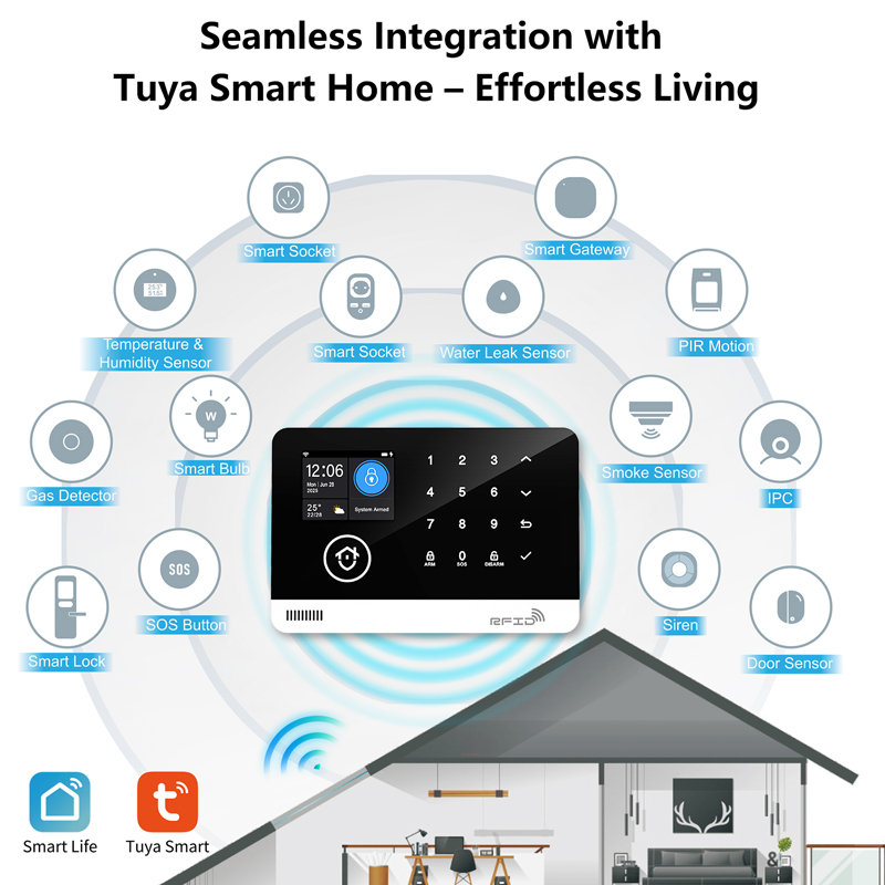 스마트 라이프 APP 제어 Tuya WiFi GSM 홈 - Smart Home Keyboard 리뷰 및 가격