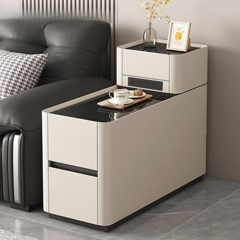 스마트 소파 사이드 캐비닛 무선 충전 엔드 테이블 좁은 - Smart Home Furniture 리뷰 및 가격