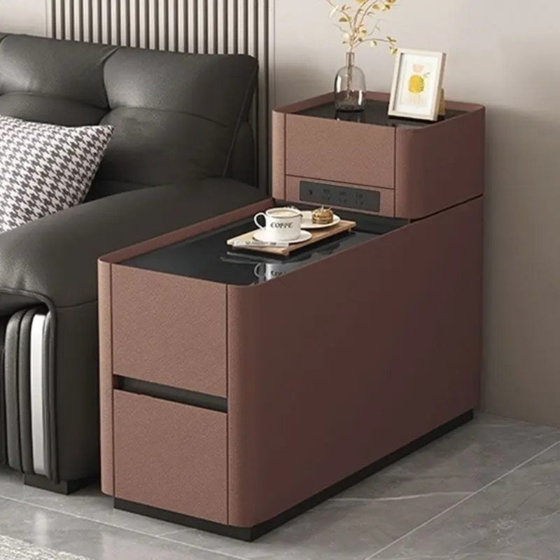 스마트 소파 사이드 캐비닛 무선 충전 엔드 테이블 좁은 - Smart Home Furniture 리뷰 및 가격