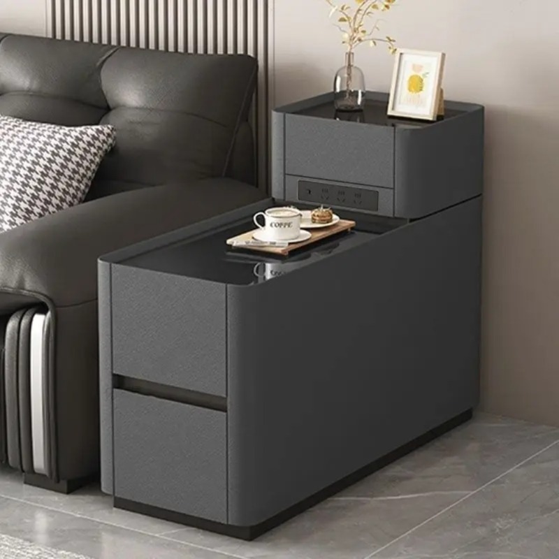 스마트 소파 사이드 캐비닛 무선 충전 엔드 테이블 좁은 - Smart Home Furniture 리뷰 및 가격
