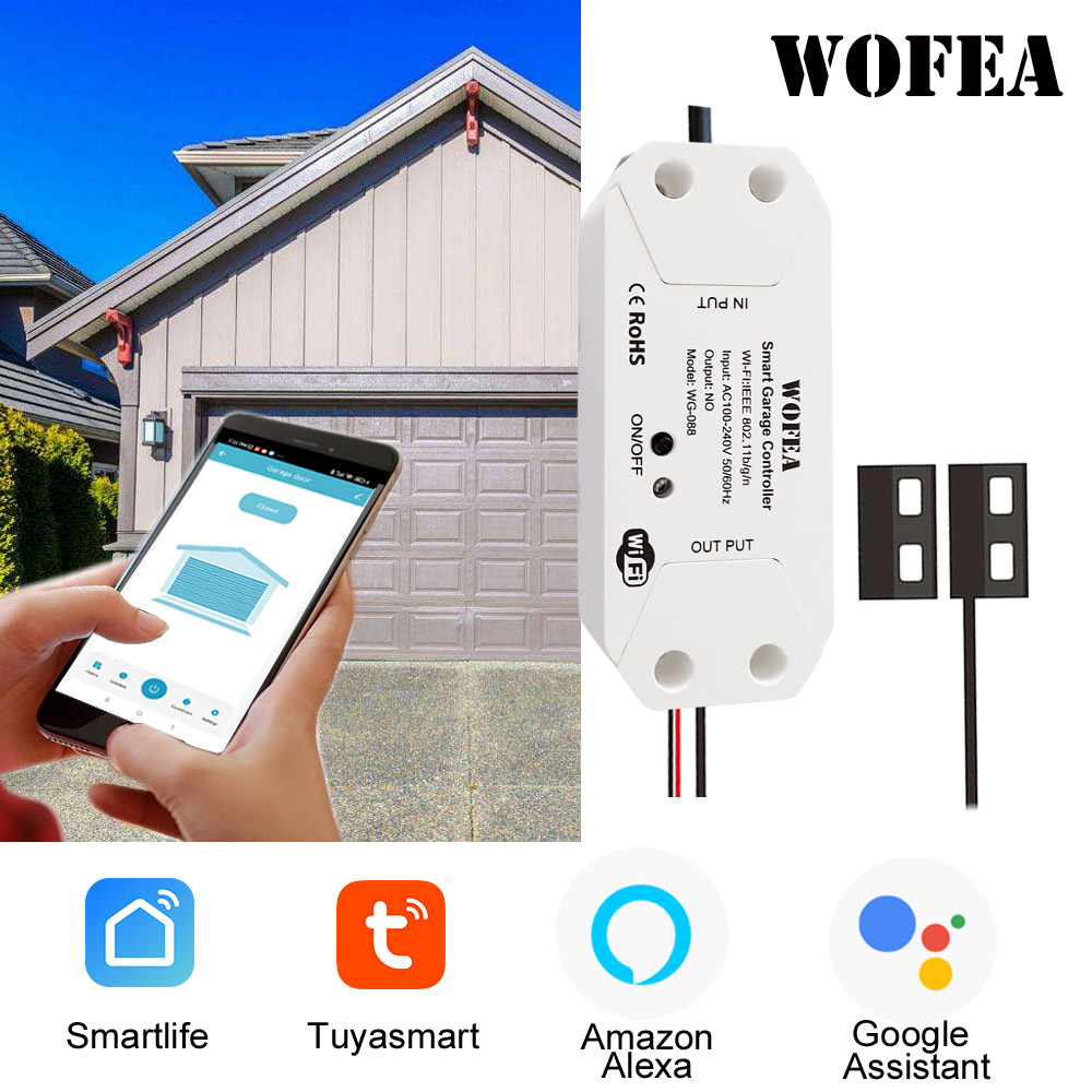 Wofea Tuya 스마트 WIFI 2.4G 차고 문  - Smart Home Hub Ikea 리뷰 및 가격